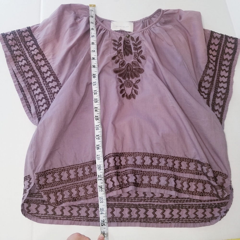 NEW Brochu Walker | Embroidery Boho Top,‎ size P - Picture 4 of 10